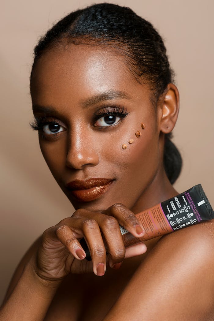 makeup lesson for perfect skin and foundation