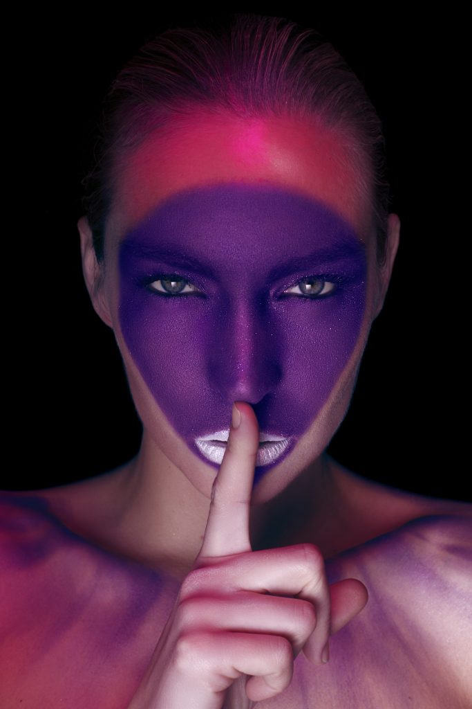 editoral magazine beauty, fashion conceptual face painting high fashion make up and hair los angeles