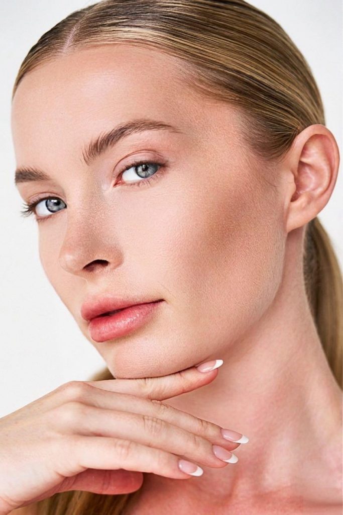 natural perfect skin makeup. Fair skin makeup trends